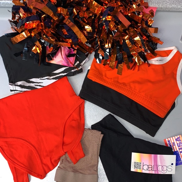 Child XS Cheer & Dance Lot (7) GameDay Tigers NEW - Picture 11 of 12